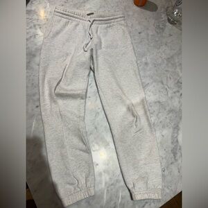 Aritzia CozyAF Fleece Track Pants - Gray